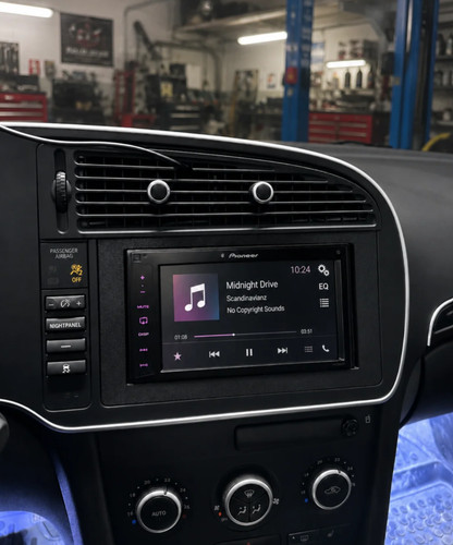 Double din radio fascia dash - din,